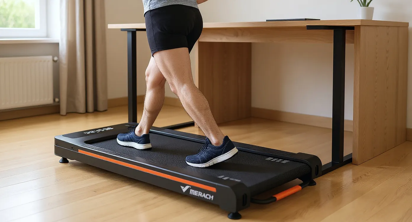 Walkingpad am Schreibtisch — 10.000 Schritte daheim